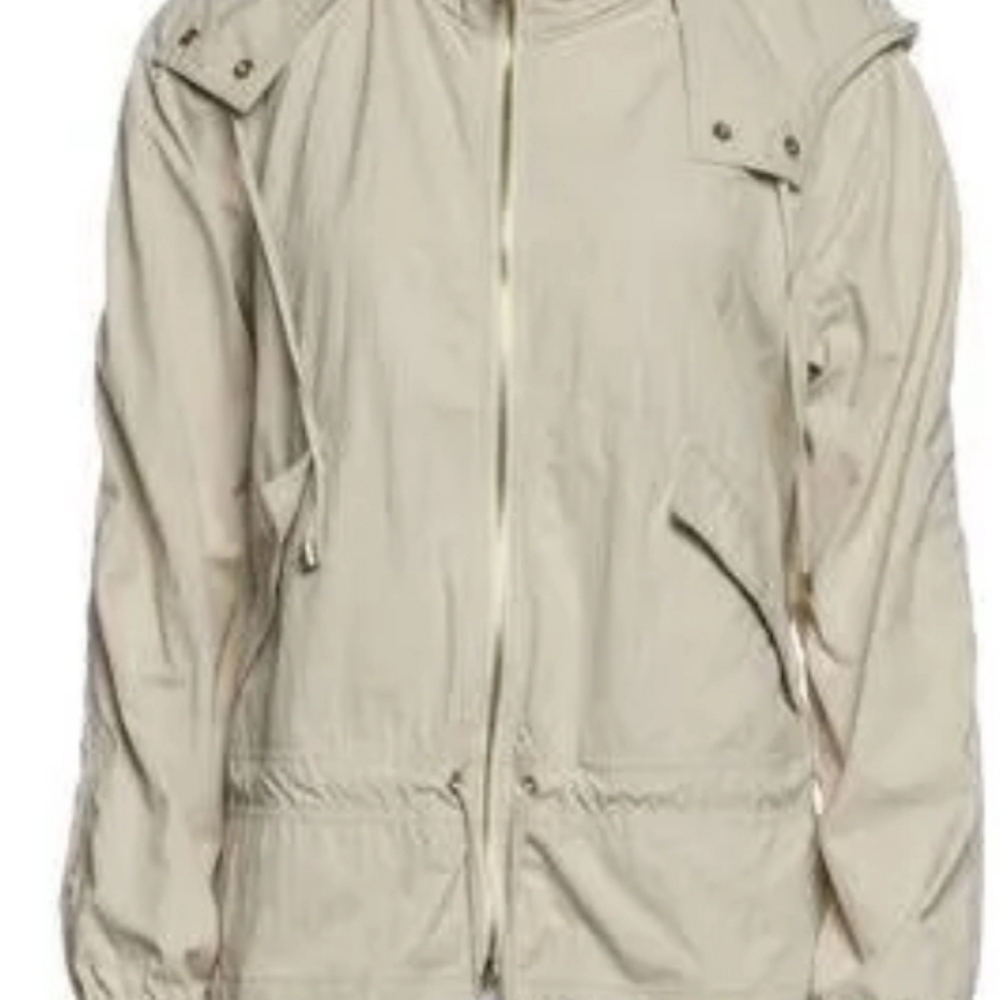 Donna Karan Light Beige Utility Jacket